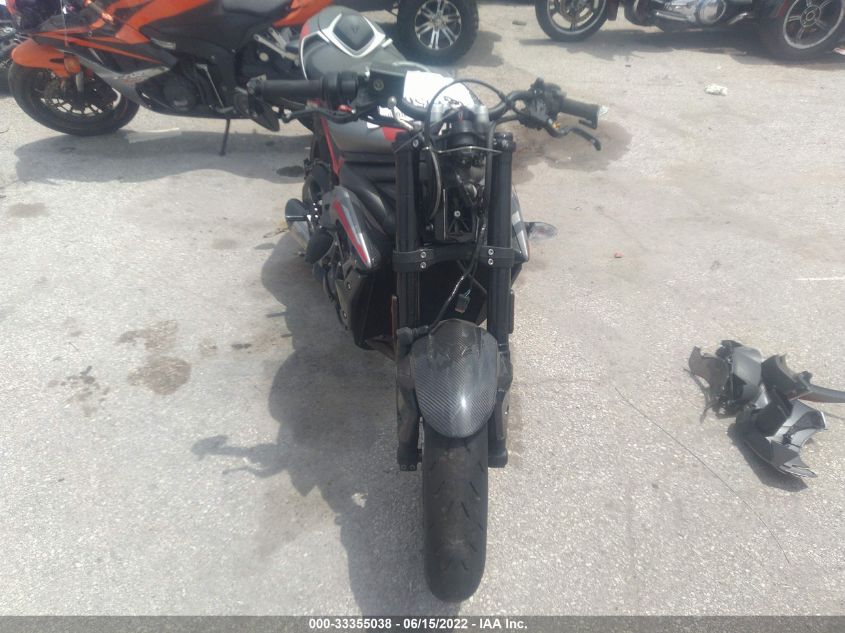 2020 TRIUMPH MOTORCYCLE STREET TRIPLE R SMTA534D8LTAA2201