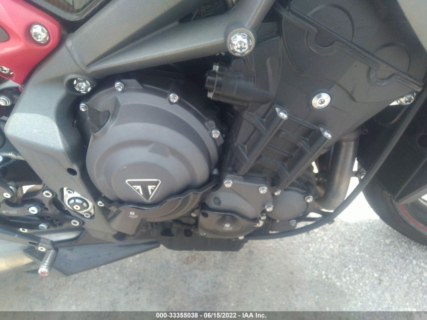 2020 TRIUMPH MOTORCYCLE STREET TRIPLE R SMTA534D8LTAA2201