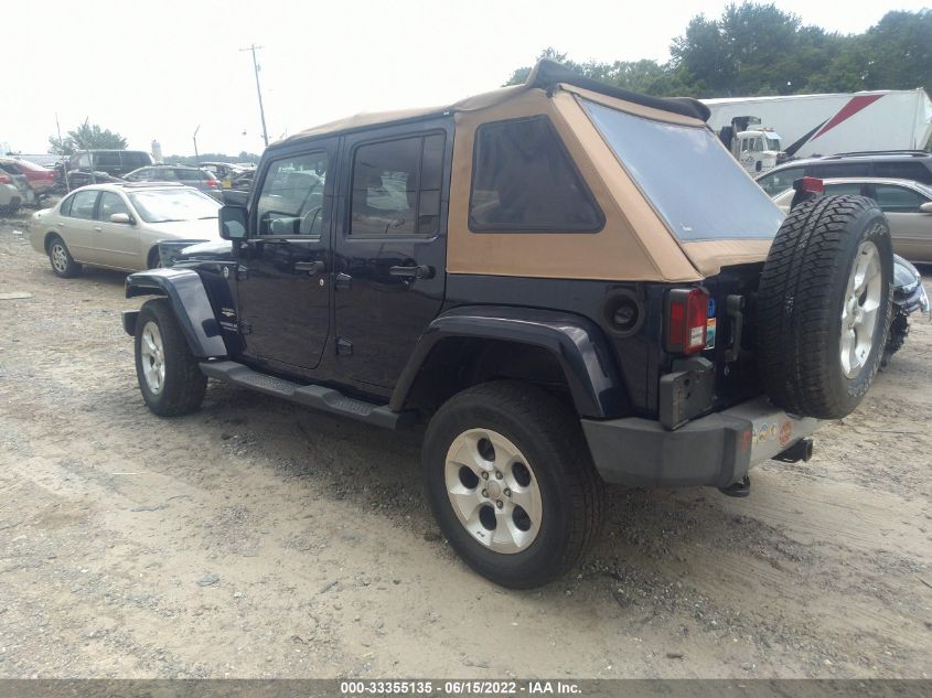 2013 JEEP WRANGLER UNLIMITED SAHARA 1C4BJWEG2DL548715