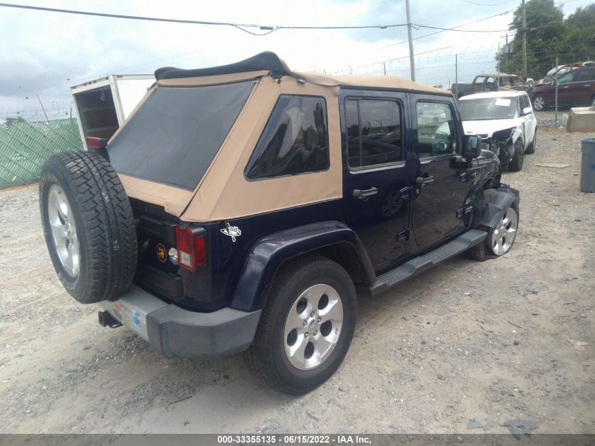 2013 JEEP WRANGLER UNLIMITED SAHARA 1C4BJWEG2DL548715