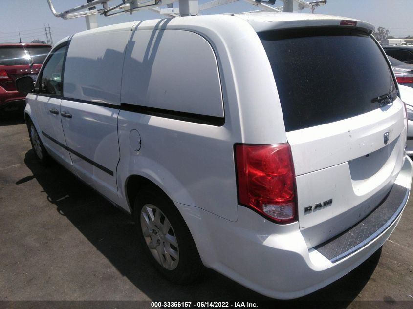2014 RAM CARGO VAN TRADESMAN 2C4JRGAG6ER379601