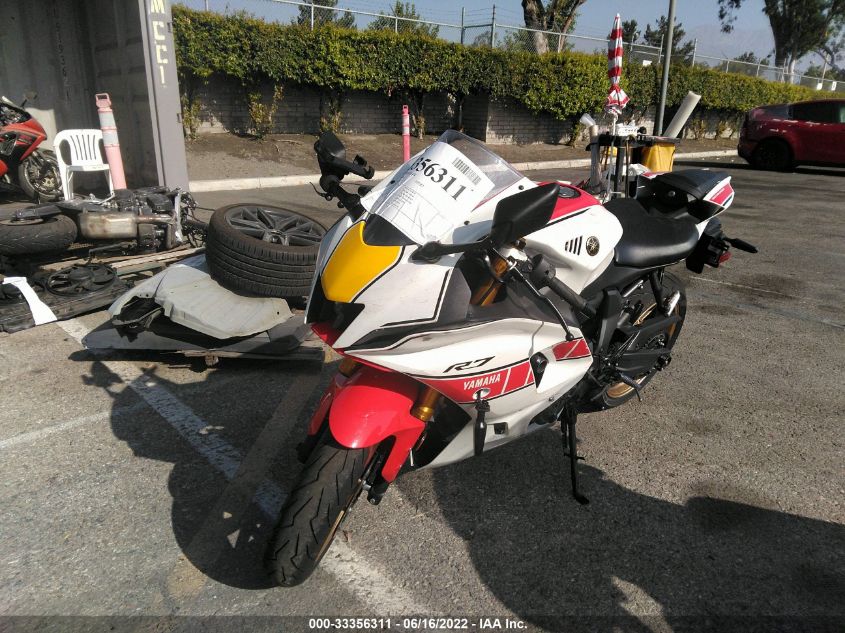 2022 YAMAHA YZFR7 JYARM38YXNA000950