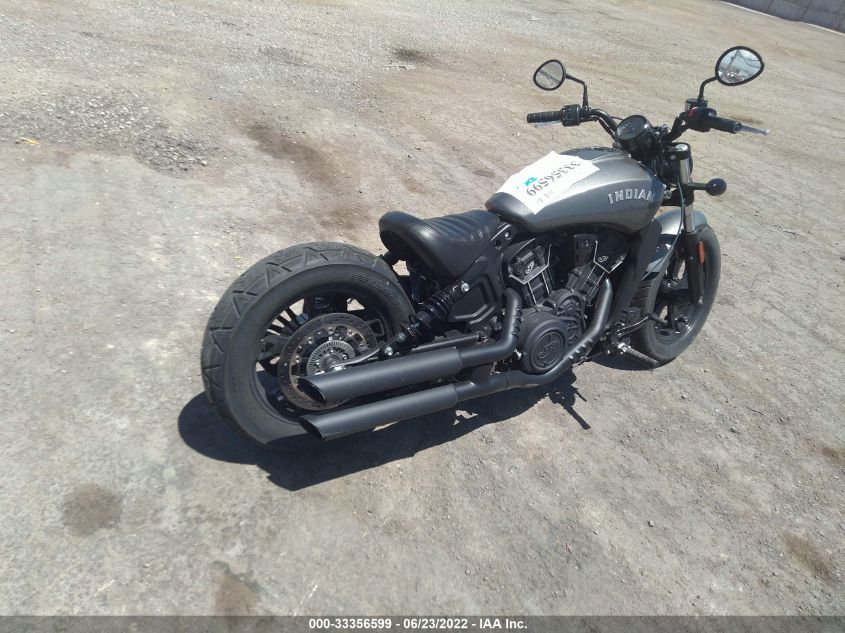 2021 INDIAN MOTORCYCLE CO. SCOUT BOBBER SIXTY ABS 56KMTA119M3168403