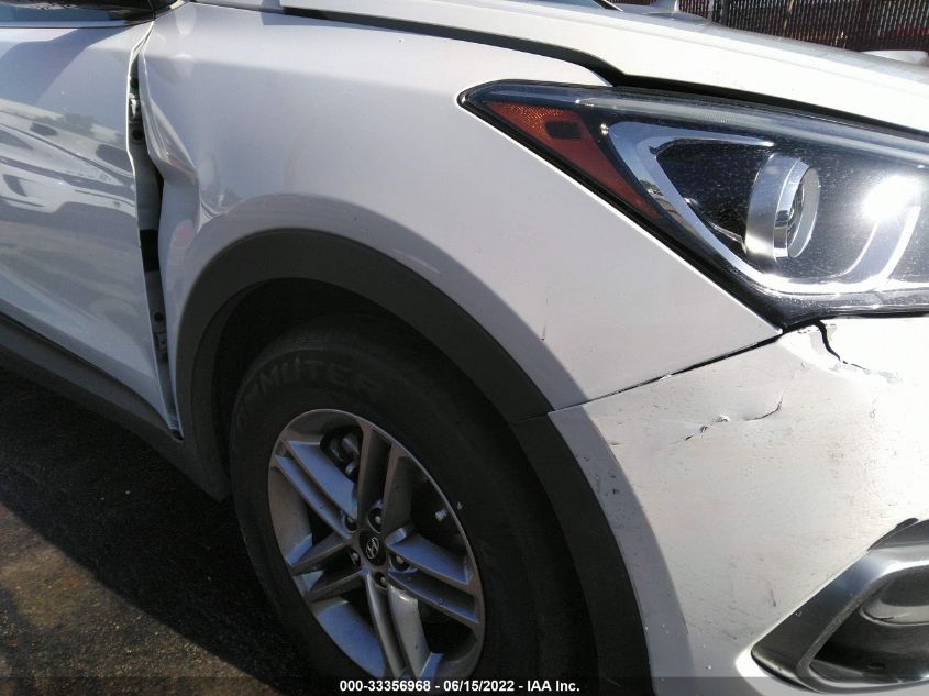 2018 HYUNDAI SANTA FE SPORT 2.4L 5XYZT3LB6JG568486