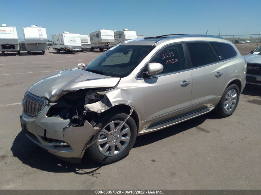2014 BUICK ENCLAVE PREMIUM 5GAKVCKD2EJ255473