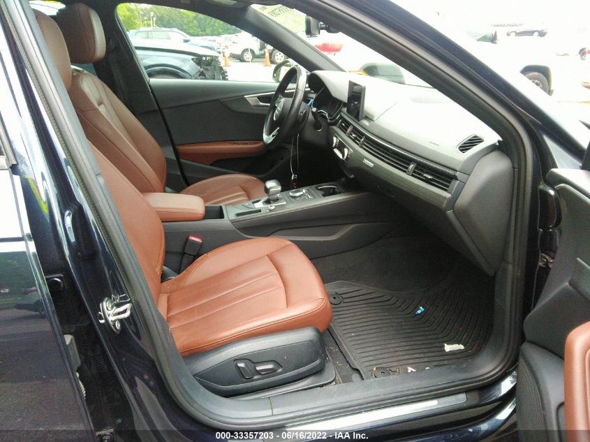 2017 AUDI A4 PREMIUM WAUANAF41HA077436