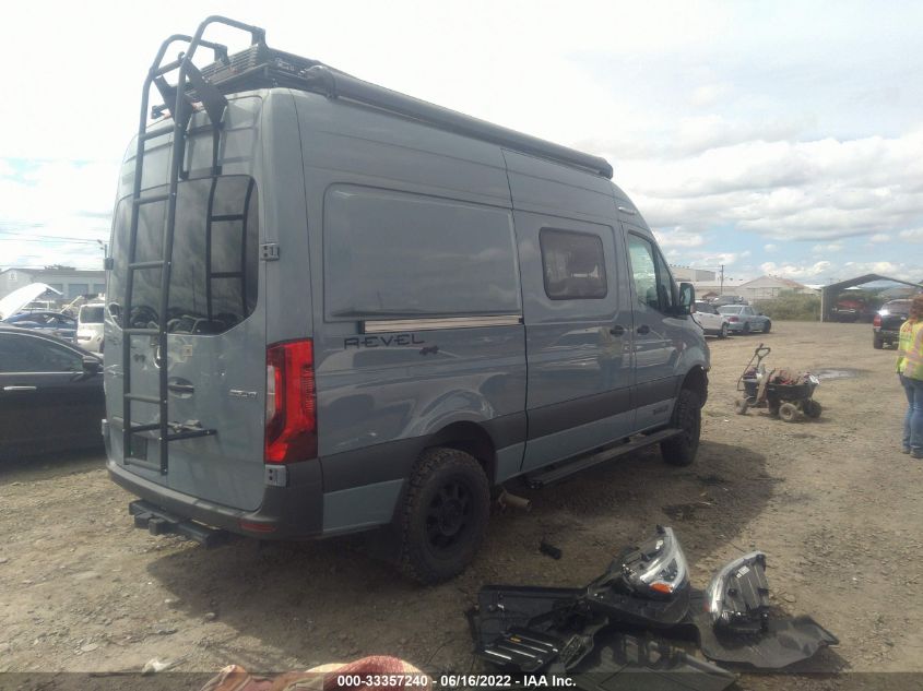 2020 MERCEDES-BENZ SPRINTER VAN W1W4EBVY8LP282370