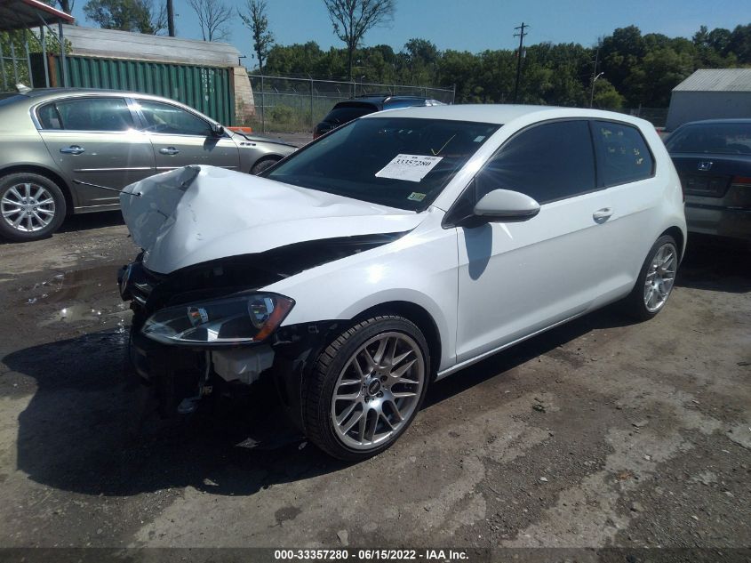2015 VOLKSWAGEN GOLF LAUNCH EDITION 3VW817AU6FM023473
