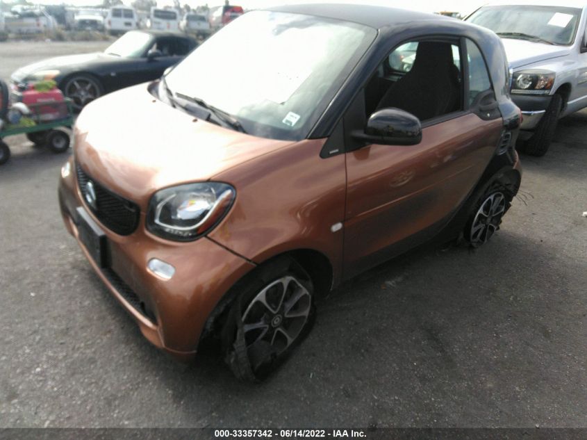 2016 SMART FORTWO WMEFJ5DA0GK062845