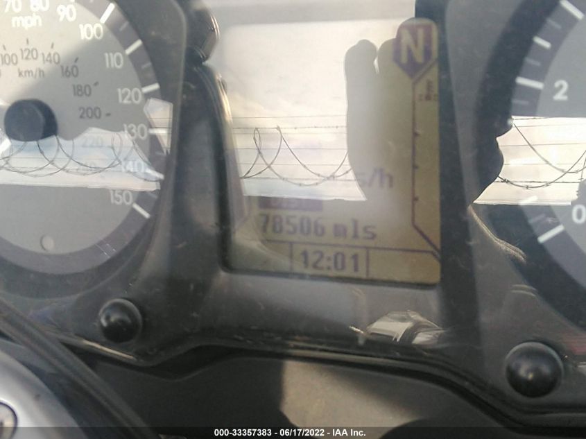 2007 BMW R1200 RT WB10388077ZM19704