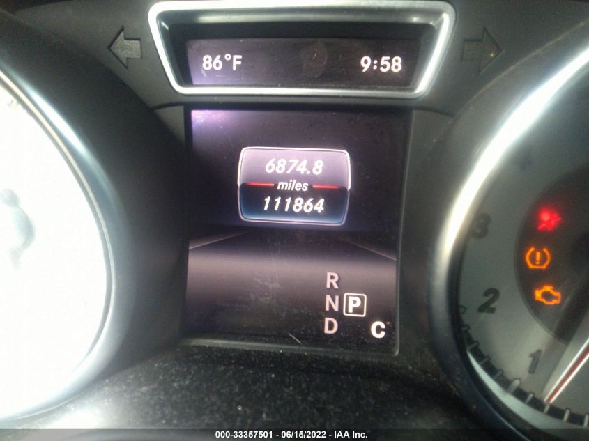 2016 MERCEDES-BENZ GLA GLA 250 WDCTG4EBXGJ202708