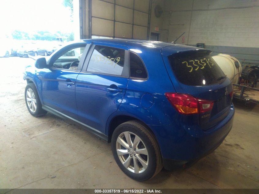 2015 MITSUBISHI OUTLANDER SPORT ES 4A4AR3AU4FE010029