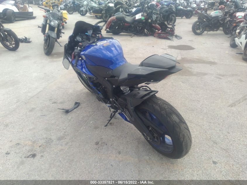 2020 YAMAHA YZFR6 JYARJ28E9LA006731