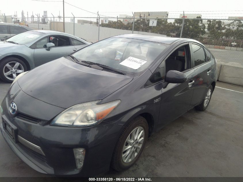 2013 TOYOTA PRIUS PLUG-IN JTDKN3DP7D3043354