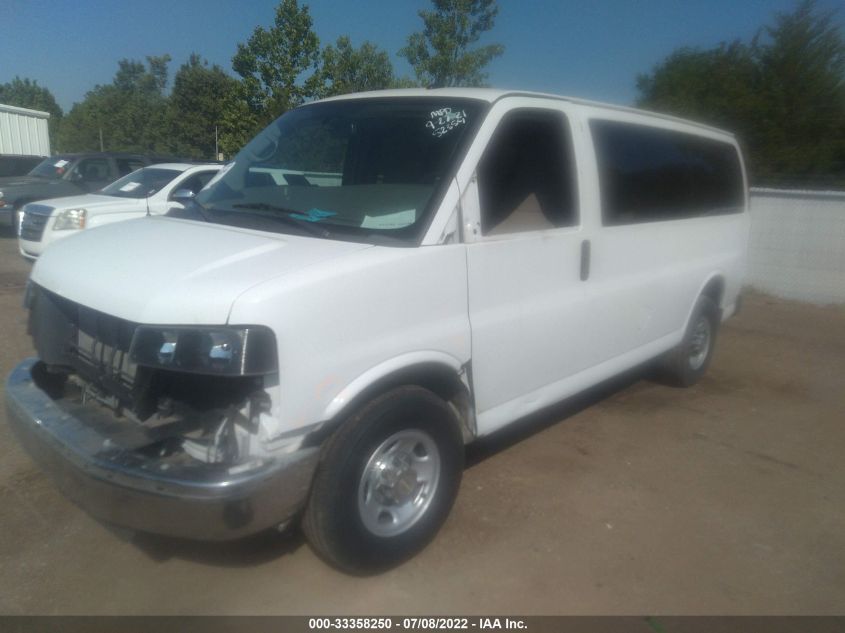 2015 CHEVROLET EXPRESS PASSENGER LT 1GAZGYFG4F1229878