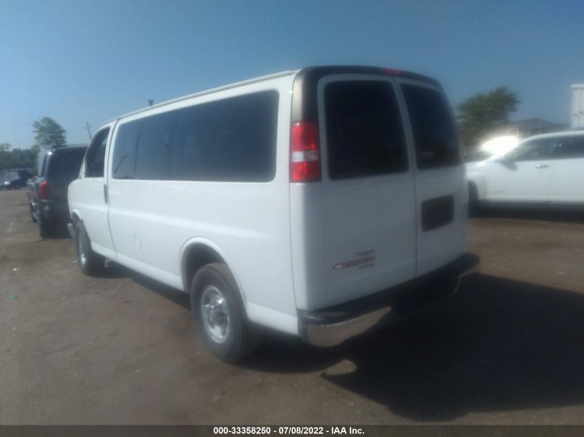 2015 CHEVROLET EXPRESS PASSENGER LT 1GAZGYFG4F1229878