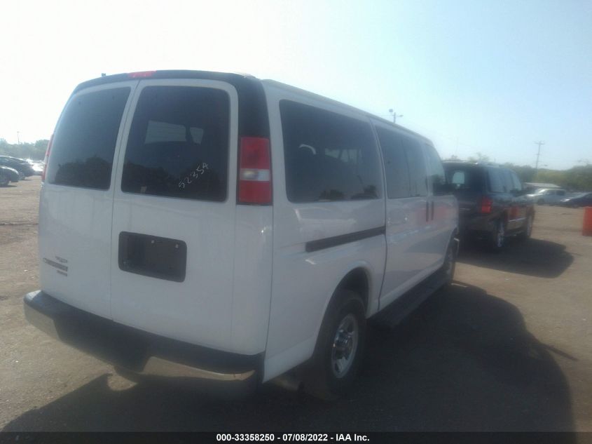 2015 CHEVROLET EXPRESS PASSENGER LT 1GAZGYFG4F1229878