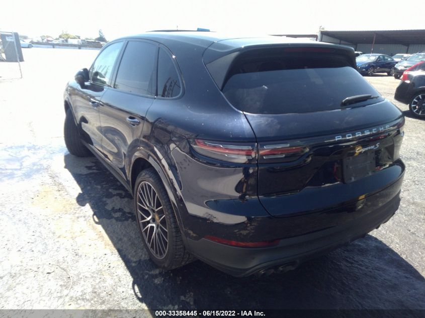 2021 PORSCHE CAYENNE S WP1AB2AY1MDA27512