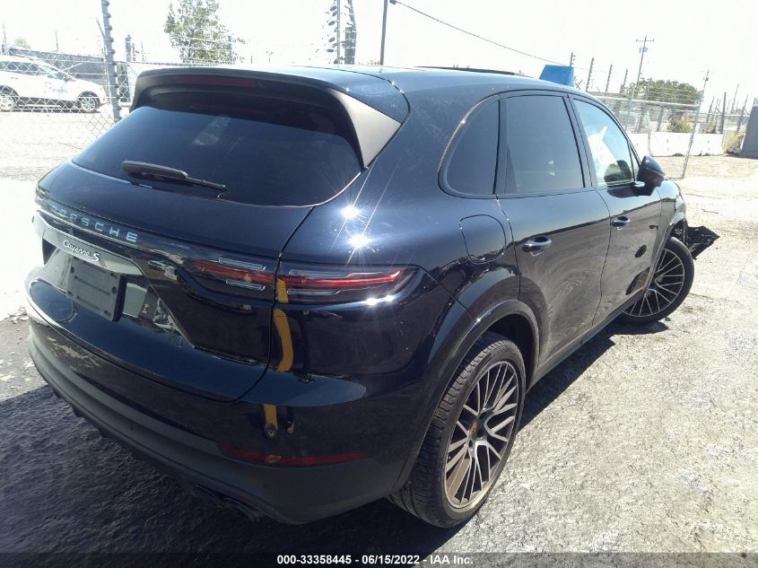 2021 PORSCHE CAYENNE S WP1AB2AY1MDA27512