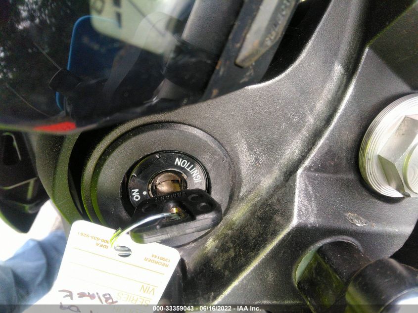 2018 YAMAHA MT09 JYARN53E6JA004476