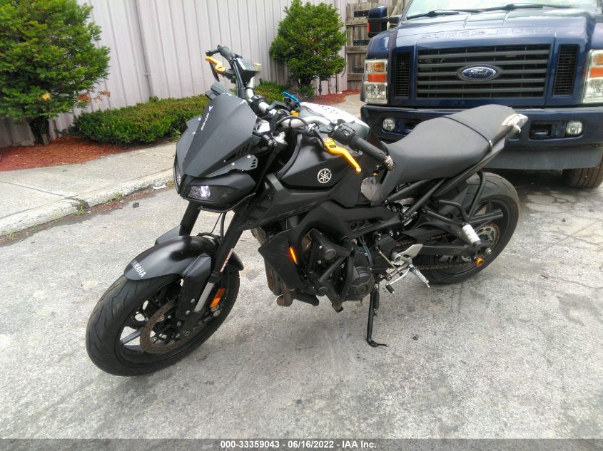 2018 YAMAHA MT09 JYARN53E6JA004476