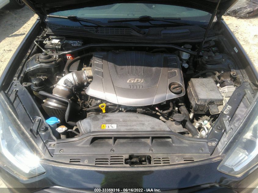 2013 HYUNDAI GENESIS COUPE 3.8 TRACK KMHHU6KJ4DU107062