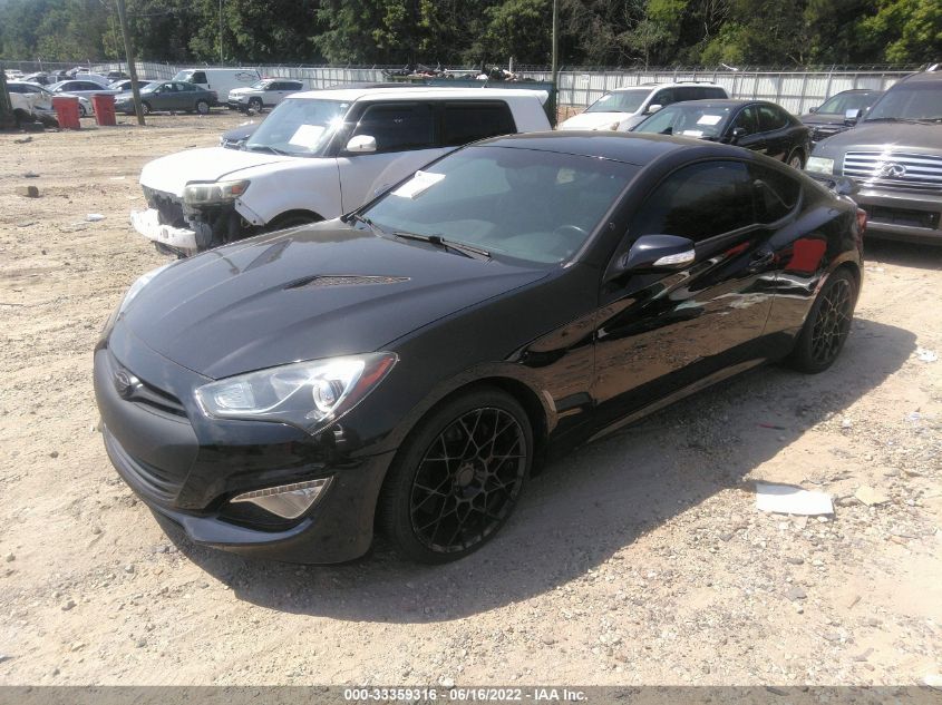 2013 HYUNDAI GENESIS COUPE 3.8 TRACK KMHHU6KJ4DU107062