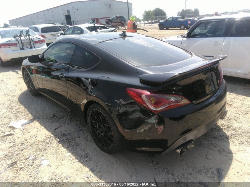 2013 HYUNDAI GENESIS COUPE 3.8 TRACK KMHHU6KJ4DU107062