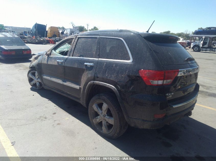 2013 JEEP GRAND CHEROKEE OVERLAND 1C4RJFCT3DC525152