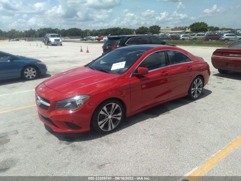 2015 MERCEDES-BENZ CLA 250 - WDDSJ4EB6FN200468