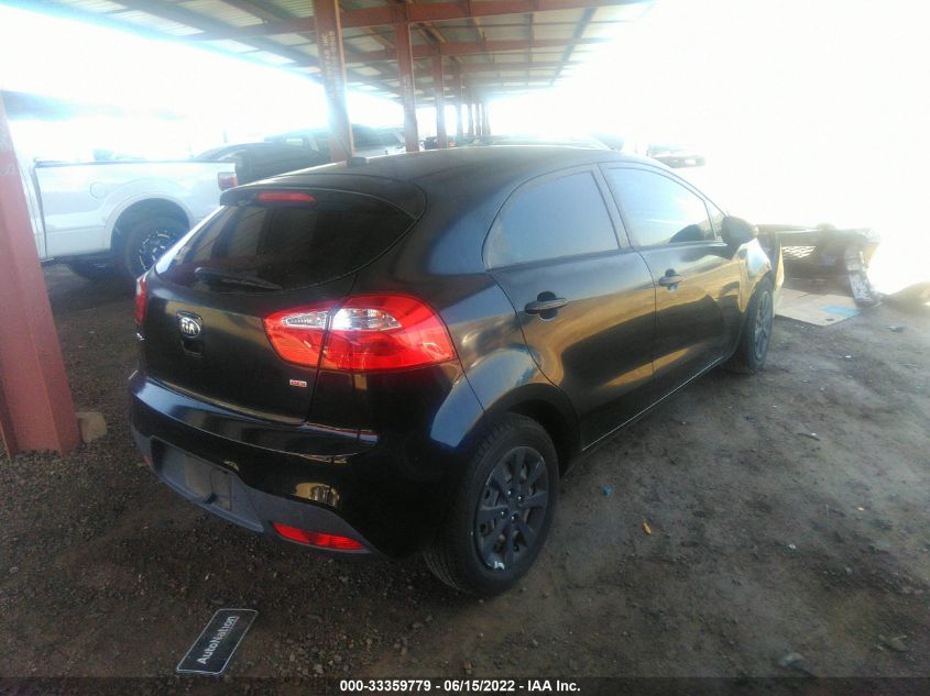 2014 KIA RIO LX KNADM5A33E6353118