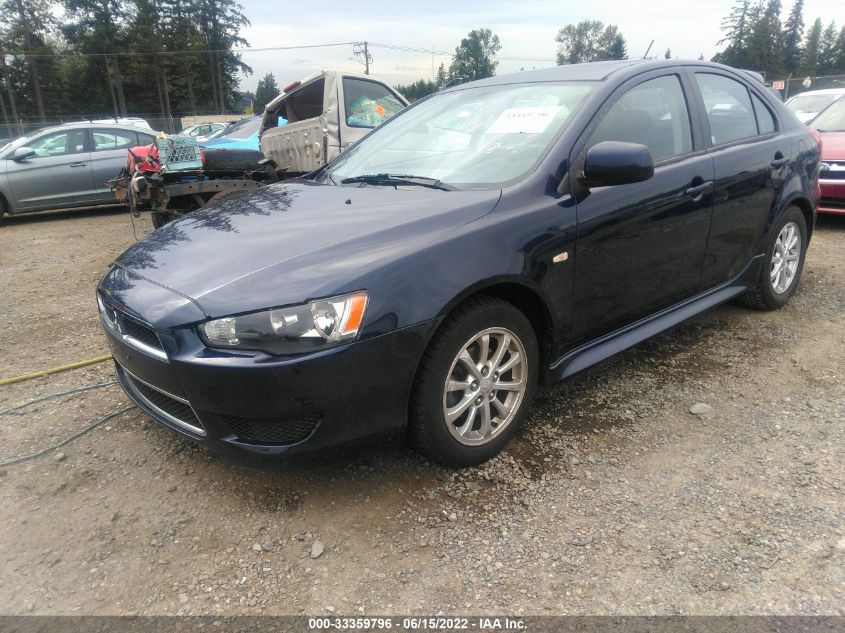 2013 MITSUBISHI LANCER SPORTBACK ES JA32X2HU0DU006952