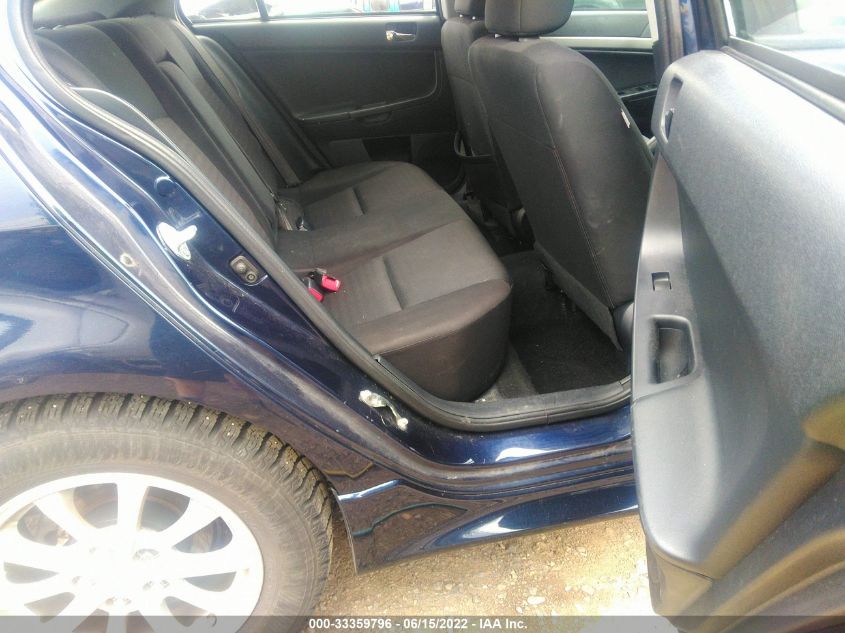 2013 MITSUBISHI LANCER SPORTBACK ES JA32X2HU0DU006952