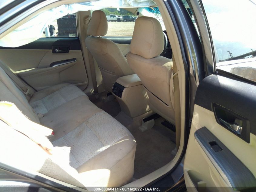 2013 TOYOTA CAMRY HYBRID XLE 4T1BD1FK8DU072845