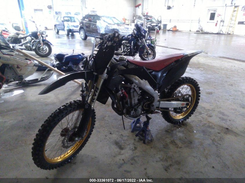 2009 HONDA CRF450 R JH2PE05339K701255