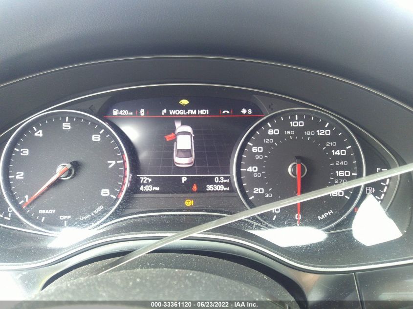 2018 AUDI A6 PREMIUM PLUS WAUG8AFC3JN066185