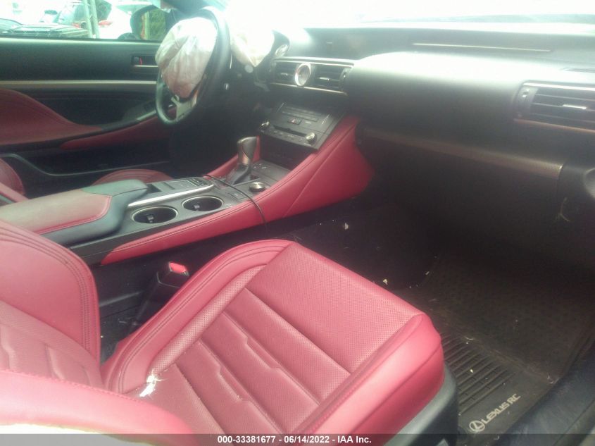 2015 LEXUS RC 350 JTHSE5BC6F5005342