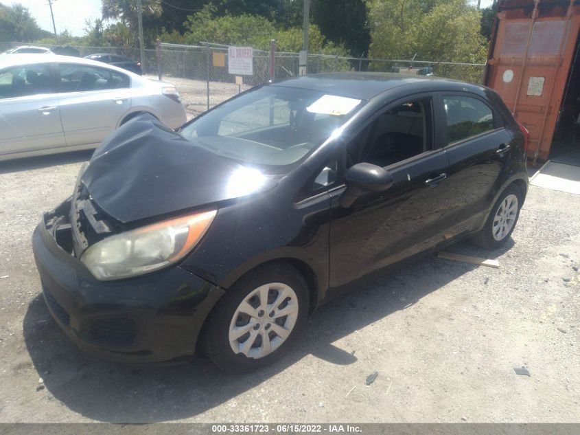 2013 KIA RIO LX KNADM5A31D6214863