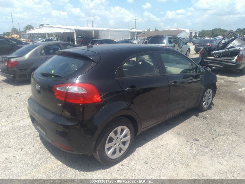 2013 KIA RIO LX KNADM5A31D6214863