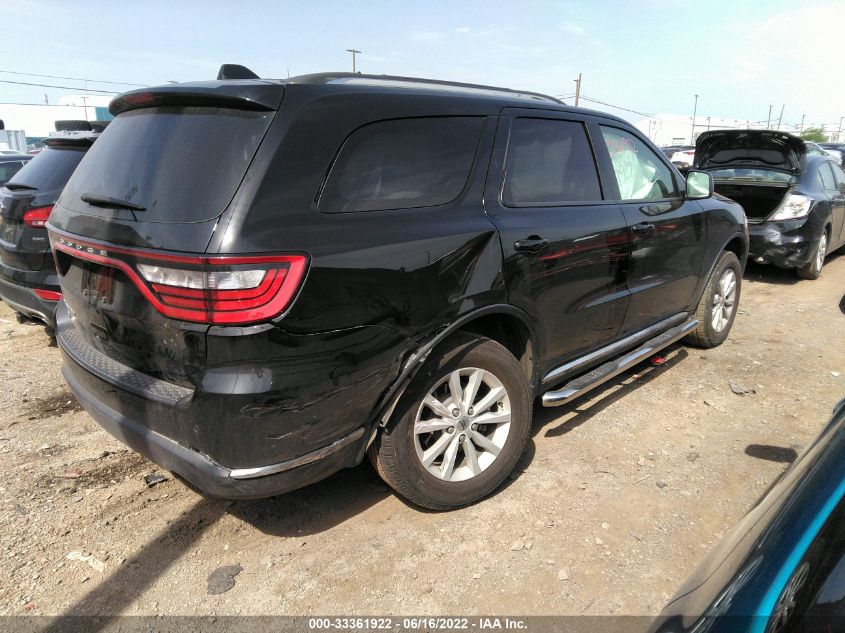 2020 DODGE DURANGO SXT PLUS 1C4RDJAG6LC187681