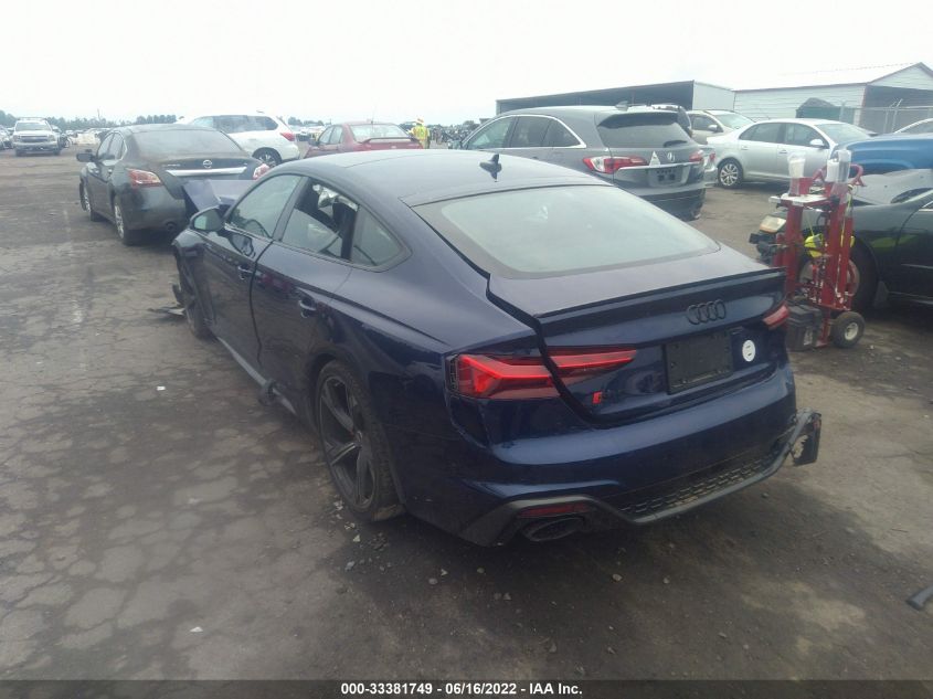 2021 AUDI RS 5 SPORTBACK WUAAWCF59MA902723