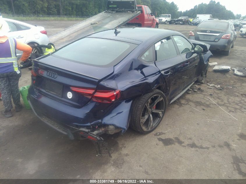 2021 AUDI RS 5 SPORTBACK WUAAWCF59MA902723