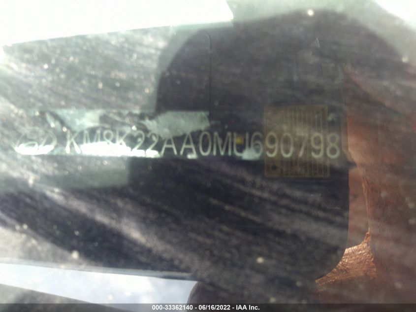 2021 HYUNDAI KONA SEL KM8K22AA0MU690798