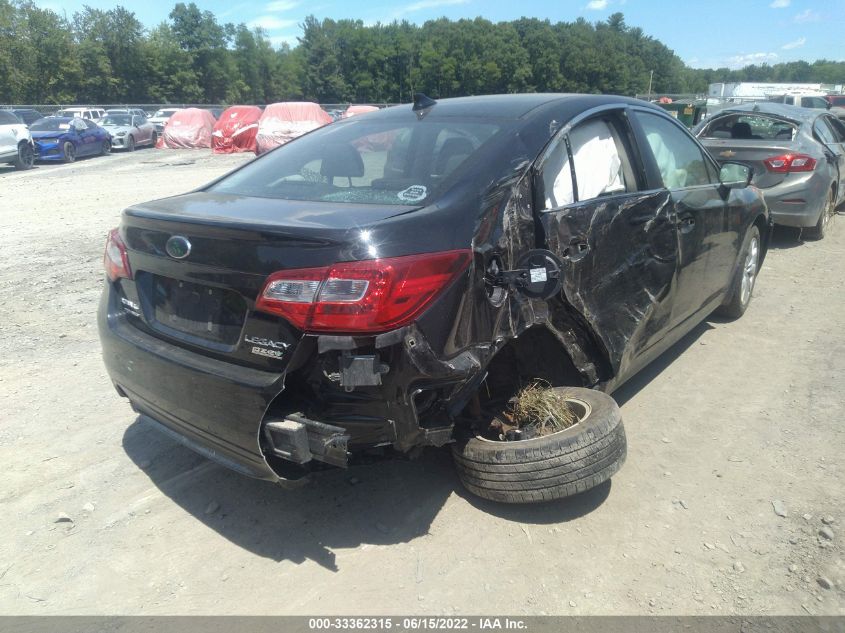 2016 SUBARU LEGACY 2.5I PREMIUM 4S3BNAF65G3049862