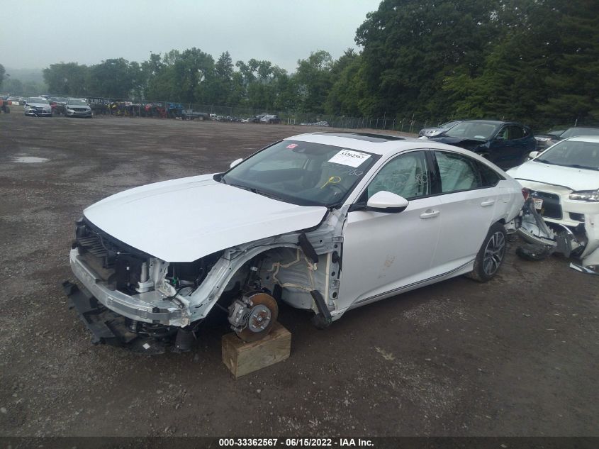 2021 HONDA ACCORD HYBRID EX-L 1HGCV3F58MA010330