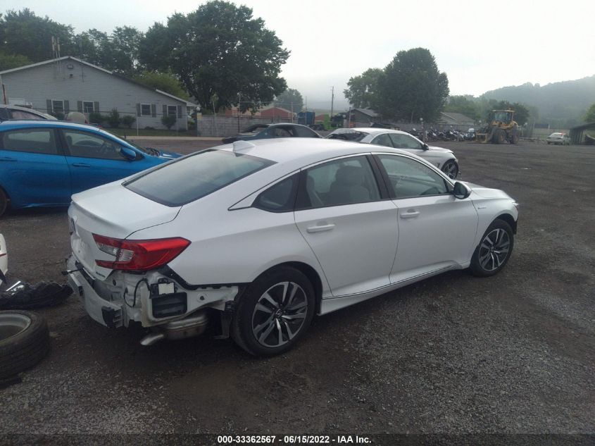 2021 HONDA ACCORD HYBRID EX-L 1HGCV3F58MA010330