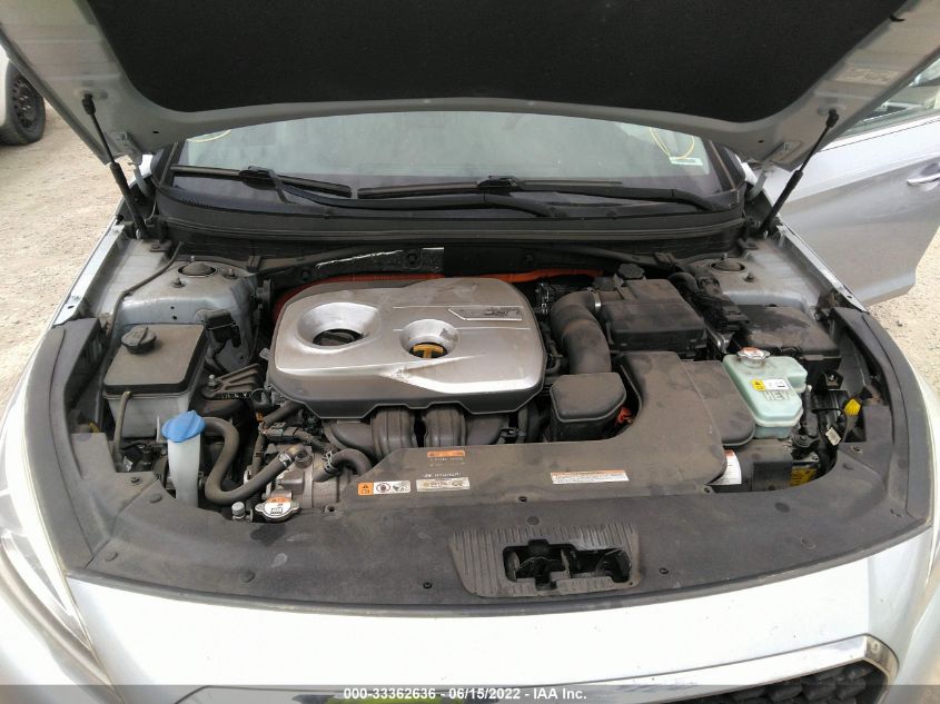 2017 HYUNDAI SONATA HYBRID LIMITED KMHE34L1XHA054531
