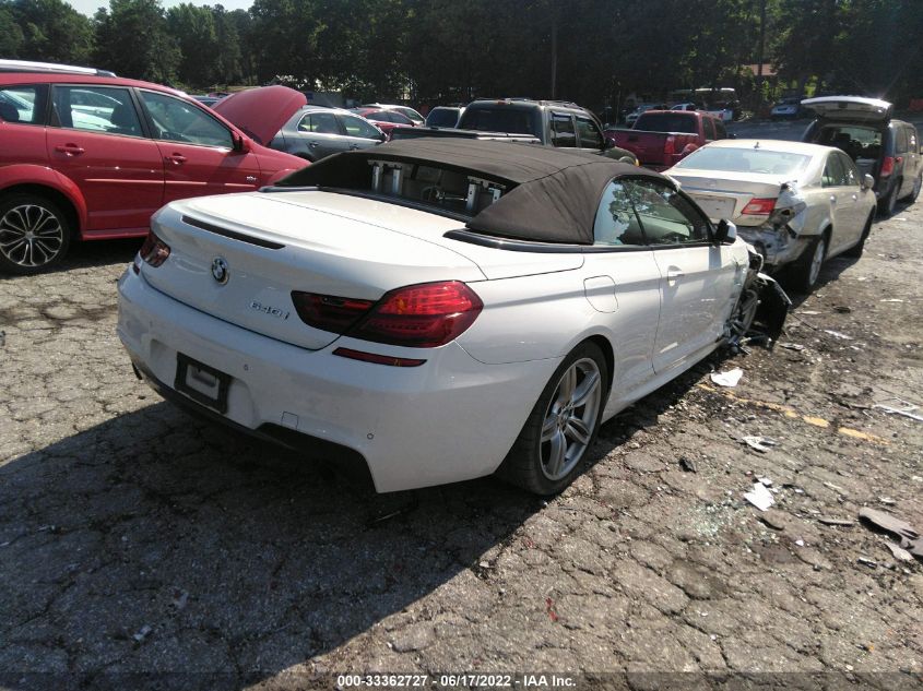 2013 BMW 6 SERIES 640I WBALW7C58DDX58675