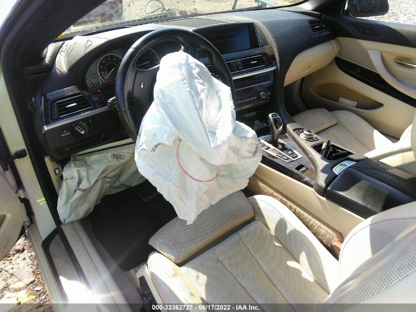2013 BMW 6 SERIES 640I WBALW7C58DDX58675
