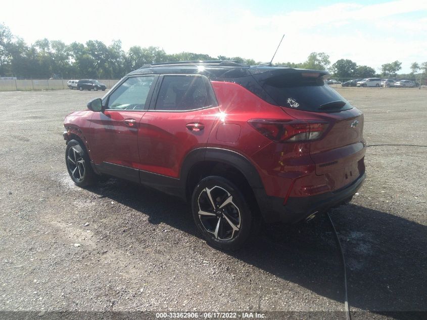 2021 CHEVROLET TRAILBLAZER RS KL79MTSL7MB074138